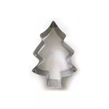 GUARDINI kalėdinės eglutės formos pyrago kepimo forma 20 x 13,7 cm, neprideganti anglinio plieno, antracito pilka