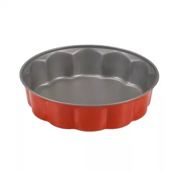 GUARDINI Rossana gėlės formos kepimo forma Ø26x6,8 cm, antracito pilkos spalvos