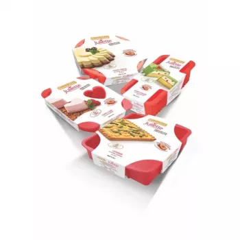 GUARDINI savarino formelė silikoninė Juliette Ø24x5,5cm raudona