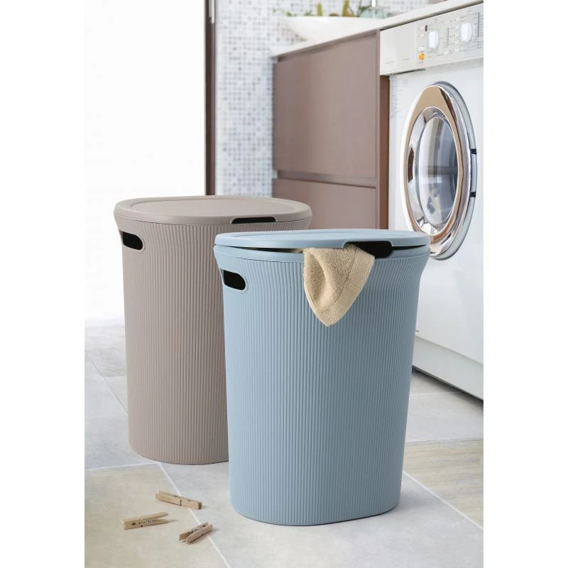 TATAY Baobab 40L skalbinių dėžė, taupe spalvos