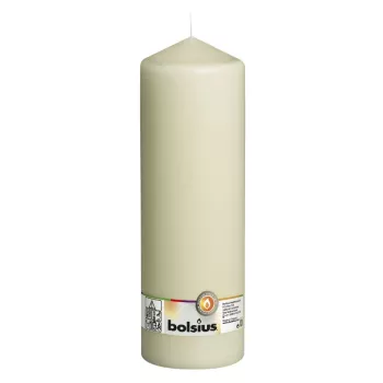 BOLSIUS Žvakė Cilindro formos lempos gaubtas Ø300x98mm Smėlio spalvos