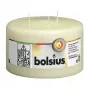 BOLSIUS Mamoth cilindrinė žvakė su 3 dagčiais Ø100x150mm smėlio spalvos
