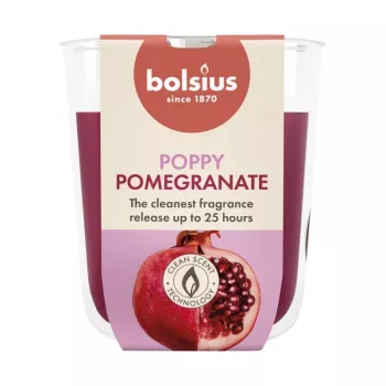 BOLSIUS True Scents kvapni žvakė stiklinėje granatas Ø80x73mm