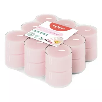 BOLSIUS True Scents Magnolia kvapnios arbatžvakės – 18 vnt., 4 val. degimo laikas