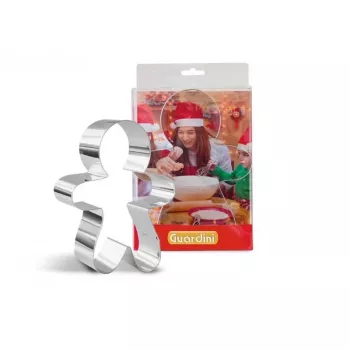 GUARDINI Gingerbread Man pyrago forma 20 x 14,7 cm neprideganti anglinio plieno