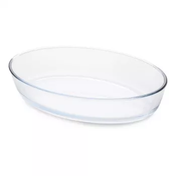 GUARDINI ovali borosilikatinio stiklo kepimo forma 35x24x7 cm 3L