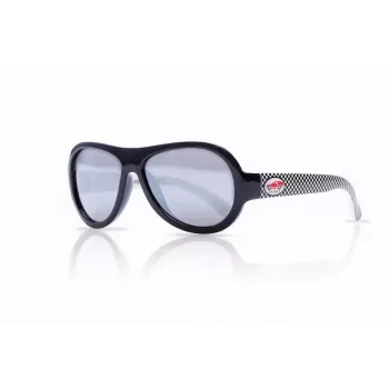SHADEZ Rapid Racer Black Junior vaikiški akiniai nuo saulės, 3-7 metų