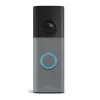 Ring Battery Video Doorbell 2 vaizdo durų skambutis – 2K, dvipusis ryšys, Speckled Gray