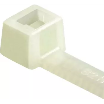 HellermannTyton T150L-PA66-NA-Q1 vidinių dantukų kabelių raištis, 820 x 8,9 mm, permatomas, 25 vnt. 111-15419