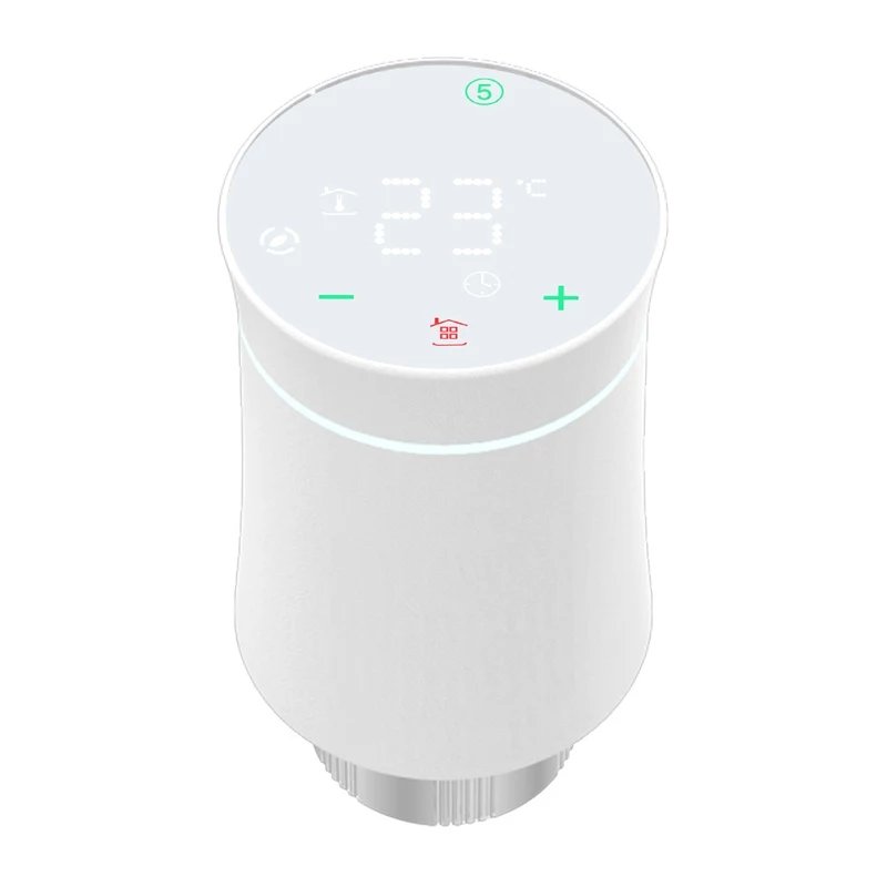 MOES TRV BY100 ZigBee lietimui jautri termostatinė galvutė