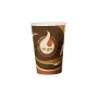 STARPAK PAPSTAR vienkartiniai kavos puodeliai 8 cm 0,3 l rudi