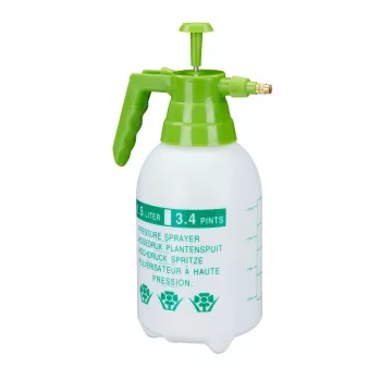 RELAXDAYS rankinis purškimo butelis, 1,5 L, baltas/žalias
