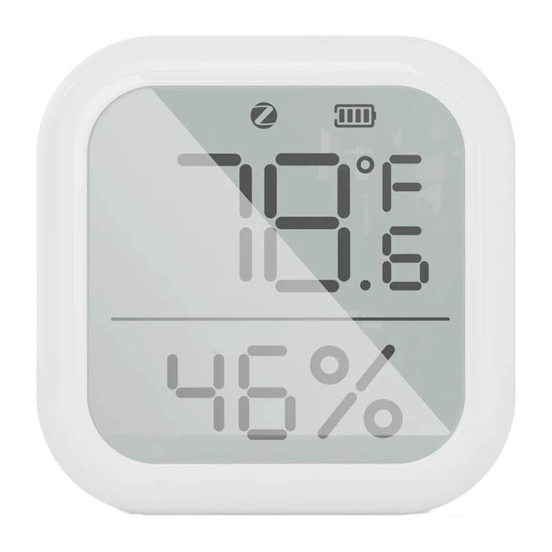 MOES ZSS-KB-TH-LF-C ZigBee LCD temperatūros ir drėgmės jutiklis