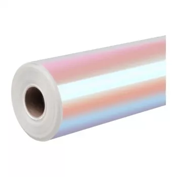 HTVRONT holografinė lipni plėvelė, 30,5 cm x 90 cm (rožinė-violetinė)