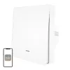 MOES ZS-B-EU1 ZigBee 1 kanalo šviesos jungiklis (nereikia nulinio laido, baltas)