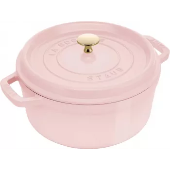 STAUB La Cocotte apvalus ketaus troškintuvas 3,8 L Cherry Blossom Pink
