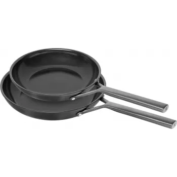ZWILLING MILANO 2 dalių keptuvių rinkinys 20 cm ir 28 cm, nepridegantis, nerūdijantis plienas
