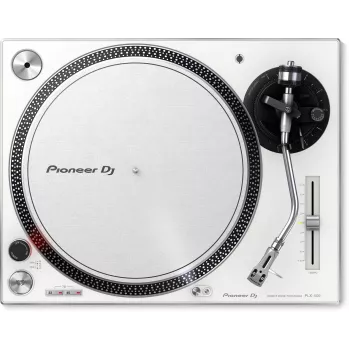 Pioneer PLX-500-W tiesioginės pavaros DJ patefonas, baltas