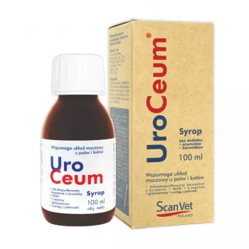 Scanvet Uroceum 100 ml oralinis skystis šlapimo takų papildas šunims ir katėms