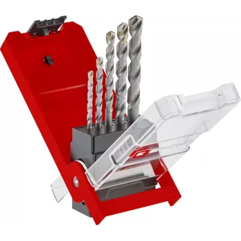 Einhell 38050 karbido antgalių mūro grąžtų rinkinys, 5 vnt. (4-10 mm)