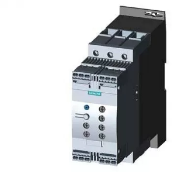 SIEMENS Sirius 3RW4037-1 švelnaus paleidimo įrenginys 30 kW, 400 V, 24 V AC/DC (3RW40371BB04)