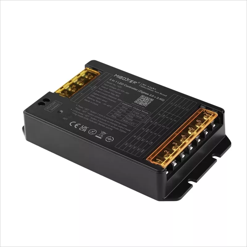 Synergy 21 LED valdiklis HC serijos 5-in-1 DC12-48V Zigbee 3.0+ 2.4G HP 30A MiLight/Miboxer (HZ5)