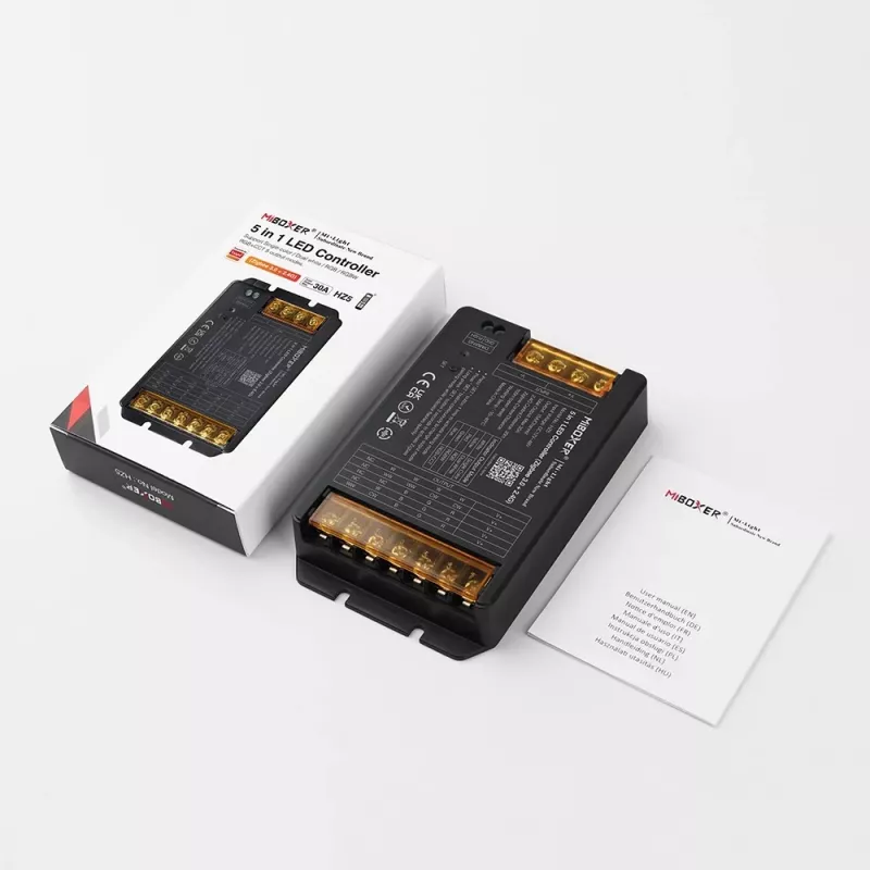 Synergy 21 LED valdiklis HC serijos 5-in-1 DC12-48V Zigbee 3.0+ 2.4G HP 30A MiLight/Miboxer (HZ5)