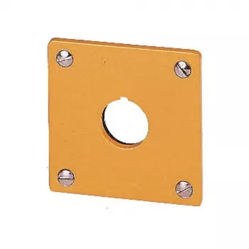 Eaton M22-EY1 tvirtinimo plokštė, geltona, aliuminis, IP65, 72 x 72 mm 216542
