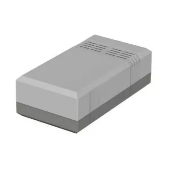 Bopla EG 1240 L stalinis korpusas, 125 x 67 x 40 mm, polistirenas, šviesiai pilkos spalvos RAL 7035 32124012