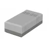 Bopla EG 1240 L stalinis korpusas, 125 x 67 x 40 mm, polistirenas, šviesiai pilkos spalvos RAL 7035 32124012