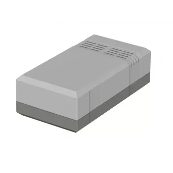 Bopla EG 1240 L stalinis korpusas, 125 x 67 x 40 mm, polistirenas, šviesiai pilkos spalvos RAL 7035 32124012