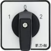 Eaton T0-4-8441/E 3 polių ON-OFF kumštelinis jungiklis, 20A, 690V, IP65, juodas/baltas 043595