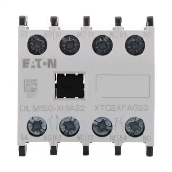 Eaton DILM150-XHIA22 pagalbinis kontaktų blokas, 2NO+2NC, priekinis montavimas, varžtiniai gnybtai 283464