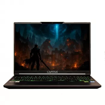 CAPTIVA Advanced Gaming I97-847CH 16 colių žaidimų nešiojamas kompiuteris - Intel Core i7-14650HX, 32GB DDR5, 4TB SSD, GeForce RTX 5060 8GB, Windows 11 Pro