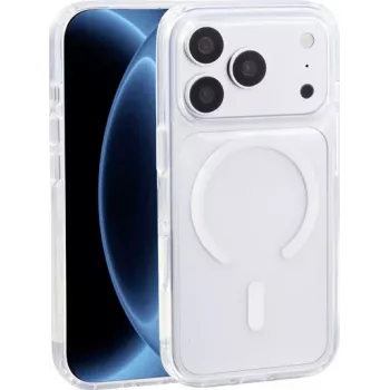 Renkforce iPhone 18 Pro nugarėlės dangtelis permatomas, suderinamas su MagSafe, indukcinis įkrovimas RF-7576222