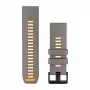 Garmin QuickFit 26 mm silikoninis laikrodžio dirželis Slate Gray/Yellow 010-14508-02