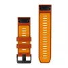 Garmin QuickFit 26 mm silikoninis laikrodžio dirželis - oranžinis 010-14508-03