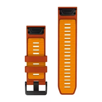 Garmin QuickFit 26 mm silikoninis laikrodžio dirželis - oranžinis 010-14508-03