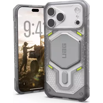 UAG Urban Armor Gear Monarch Pro MagSafe dėklas Limited VEIL Collection Apple iPhone 18 Pro Max/17 Pro Max - Ice permatomas 114568114381