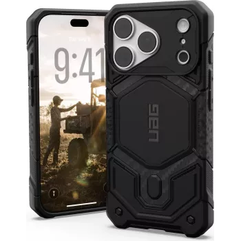 UAG Urban Armor Gear Monarch Pro MagSafe dėklas Apple iPhone 18 Pro/17 Pro - Carbon Fiber 114569114242