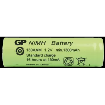 GP Batteries NH GP 130AAM NiMH AA įkraunama baterija 1300 mAh, 1 vnt.