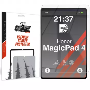 GrizzGlass HybridGlass ekrano apsauga Honor MagicPad 4 - 11,5 colio - 7H hibridinis stiklas - itin skaidrus - be burbuliukų