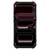 Tactical Quantum Stealth užpakalinis dangtelis iPhone 18 Pro, permatomas/juodas