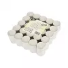 STARPAK CANDLE PAPSTAR arbatžvakės baltos - 100 vnt.