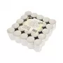 PAPSTAR Starpak baltos arbatžvakės, 100 vnt. (13302)