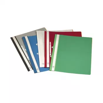 DURABLE Extra Wide A4 segtuvas su fiksatoriumi, PVC, juodas