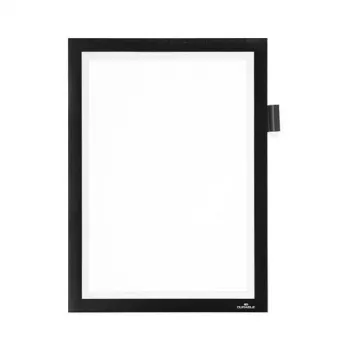 DURABLE DURAFRAME MAGNETIC NOTE A4 magnetinis rėmelis dokumentams, juodas