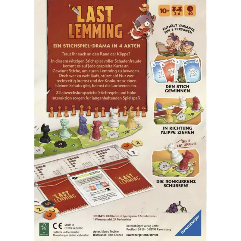 RAVENSBURGER Last Lemming (Amiga)