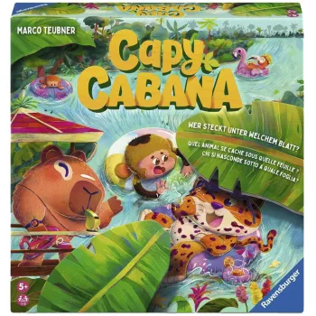 Ravensburger Capy Cabana 3D dėlionė (108 dalys)