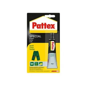 Pattex tekstilės specialūs klijai, skirti austiems audiniams, tūbelė, 20 g